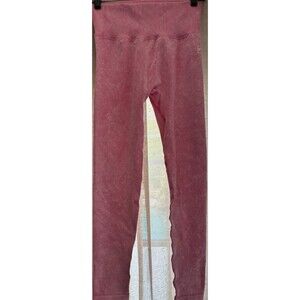 Women's Pink Scrunch Butt Lifting Leggings Size L / Opp Logo